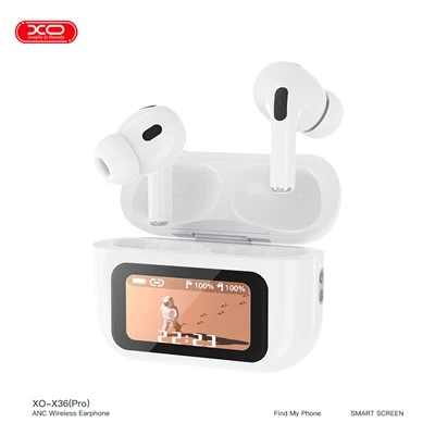 XO X36 Skrin Pintar ANC TWS Bluetooth Headset